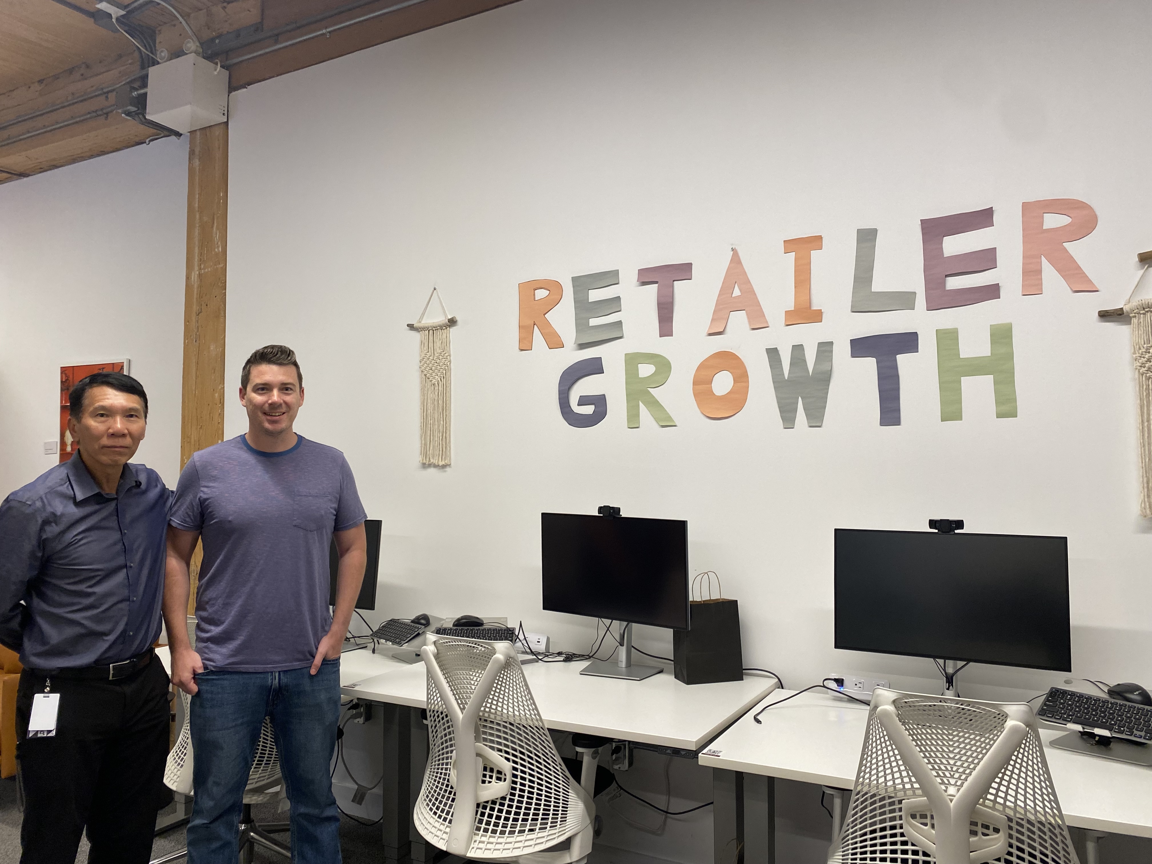 Jeff Hodnett with Thuan Pham, Faire CTO